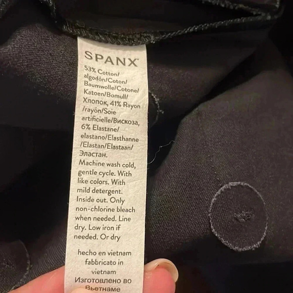 SPANX On The Go Slim Straight Pants - Picture 6 of 7